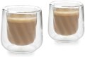 Нов La Cafetière комплект от 2 броя чаши за кафе Топлоизолационни Подарък, снимка 5