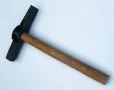 Нов Оригинал Класически Германски Зидарски Дюлгерски ЧУК 900 грама с дървена дръжкa 320 мм БАРТЕР, снимка 3
