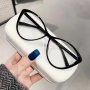 Модерни очила без диоптър модел котешко око
