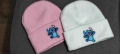Бяла/розова Зимна шапка Лило и Стич Lilo and Stitch , снимка 2