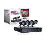 Комплект за видеонаблюдение Automat - 4 канален DVR с 4 камери връзка с интернет и 3G,CCTV