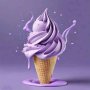 Суха смес за сладолед ВИОЛЕТКА* Сладолед на прах ВИОЛЕТКА* (1300г / 5 L Мляко), снимка 2