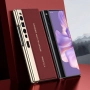 Калъф GKK за Huawei Mate Xs 2 – кожен калъф с електроплейтинг покритие, различни цветове, снимка 6