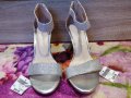 Сребристи маркови сандали - н.38, снимка 3