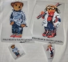 RALPH LAUREN POLO BEAR 4бр. стикери за дрехи, снимка 4