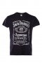 Нова мъжка тениска с трансферен печат  JACK DANIELS (Джак Даниелс), уиски