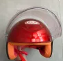 Детска каска отворена червена, снимка 1