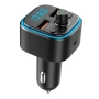 Bluetooth, FM Трансмитер за запалка на автомобил HF59, снимка 8