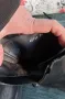 "NUDE" leather boots / Байкър форт дамски боти от естествена кожа , снимка 13
