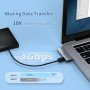 USB C към HDMI многопортов адаптер за MacBook Air Pro, снимка 5