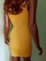 Наситеножълта лятна рокля размер ХС, снимка 1 - Рокли - 28895638