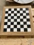 Мраморна шахматна маса , снимка 1 - Маси - 37224616