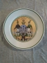 Колекционерска порцеланова чиния „Миньорски град Фрайберг в Саксония“. FREIBERGER ГДР (Германия)., снимка 1