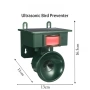 Соларен ултразвуков уред против птици и диви животни - КОД 4905, снимка 10