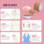 Нова Push Up Boob Tape – Лифтинг Лента за Гърди + 14 Покрития за зърна, снимка 6