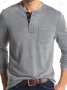 Мъжка едноцветна блуза с дълъг ръкав, 5цвята - 023, снимка 15