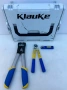 Klauke - Комплект от ножица и ръчна кербовка за неизолирани кабелни обувки, снимка 2
