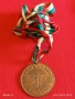 Медал За ЗАСЛУГИ в ПАРАШУТИЗМА ЦК на ДКМС НРБ за КОЛЕКЦИОНЕРИ 12345, снимка 1
