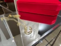 CARTIER Nail Juste un Clou Gold Diamonds Pendant Дамско Колие Пирон, снимка 2