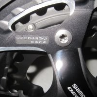 Shimano Deore LX FC-T671-комплекти курбели 3x10 speed-НОВИ , снимка 2 - Части за велосипеди - 26962720