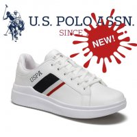 ПРОМО 🍊 U.S. POLO® 🍊 Оригинални спортно елегантни кожени обувки с лого № 44 нови с кутия, снимка 7 - Спортно елегантни обувки - 28359009