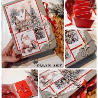 Коледни картички, снимка 1 - Коледни подаръци - 43158606