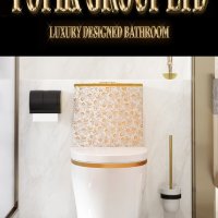 Луксозен Дизайнерски Моноблок Тоалетна чиния за Баня, снимка 6 - Други - 28245888