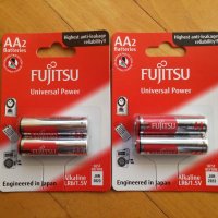 AA батерии Fujitsu, нови, 2бр = 2лв, снимка 1 - Батерии, зарядни - 26696815