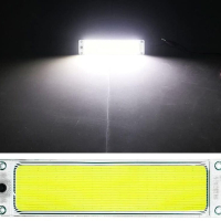 1бр. LED ЛЕД плафон с бяла светлина, 25 х 5см, 12-24V с бутон за вкл., снимка 1 - Аксесоари и консумативи - 44857047