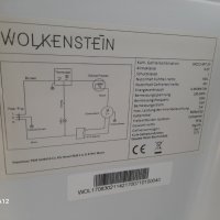 Розов Ретро хладилник с горен фризер Wolkenstein GK212 4RT SP, снимка 4 - Хладилници - 43216389