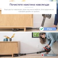 Вертикална прахосмукачка Levoit VortexIQ 40 Flex без торба акумулаторна батерия, снимка 8 - Прахосмукачки - 43382058