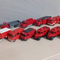 Мащабни модели на пожарни 1:87, снимка 6 - Колекции - 43779578