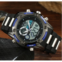 Спортен водоустойчив мъжки часовник - Tornio (005) - 2 цвята, снимка 1 - Мъжки - 44876795