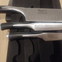 Комплект от 3 кухненски ножа от серия KYU, снимка 2 - Ножове - 43958567