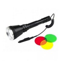 Мощен фенер за лов BL-Q2888, 3 филтъра, Опция монтаж върху оръжие, снимка 1 - Друга електроника - 27071280