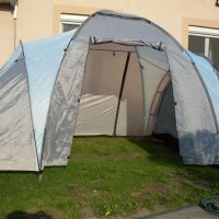 Четириместна палатка "Jesolo 4" с 3 помещения Размери: 440х220х175 см., снимка 5 - Палатки - 35595775