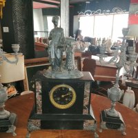 Каминен часовник , снимка 5 - Антикварни и старинни предмети - 40204886