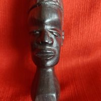 Африканска статуетка , снимка 1 - Статуетки - 43367898