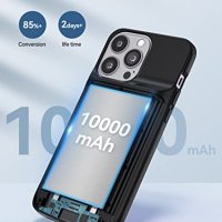 Нов заряден калъф за телефон iPhone Акумулаторна батерия 10000mAh Айфон, снимка 3 - Аксесоари за Apple - 40427169