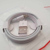 Кабел Lightning Apple iPhone USB(A) – Lightning, 1.0m, НОВ, снимка 2 - USB кабели - 43200662
