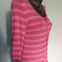 Брандова еластична блузка с 7/8 ръкави "Globe trotter"®, снимка 4 - Блузи с дълъг ръкав и пуловери - 14364334