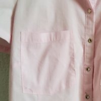 Бебешко Розова памучна риза- боди, снимка 4 - Ризи - 37754650