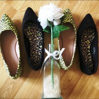  Обувки с ток и сандали Bershka + подарък , снимка 1 - Други - 28956094