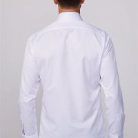 Мъжка бяла риза Tudors Slim fit р-р 41/42 100% памук разопакована., снимка 1 - Ризи - 43686337