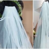 Сватбена / Булчинска рокля Phoebe от Gabbiano и воал, снимка 18 - Рокли - 43209493
