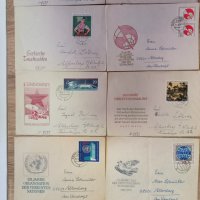 Пътували  пликове с марки ГДР 10 броя №9, снимка 3 - Филателия - 43593026