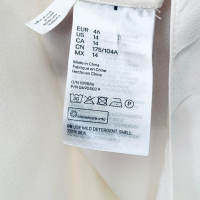Разкошна копринена риза/блуза цвят екрю ( айвъри), снимка 12 - Ризи - 44846261