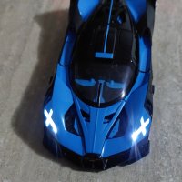 Метален реалистичен модел на Bugatti Bolide, снимка 3 - Коли, камиони, мотори, писти - 43484352