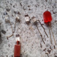 Светодиоди от запалки и аларма на кола, снимка 1 - Друга електроника - 32750100