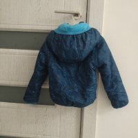 Синьо зимно яке размер 86-92, снимка 2 - Бебешки якета и елеци - 28980323